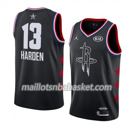 Maillot Homme Houston Rockets James Harden 13 2019 All-Star Jordan Brand Noir Swingman